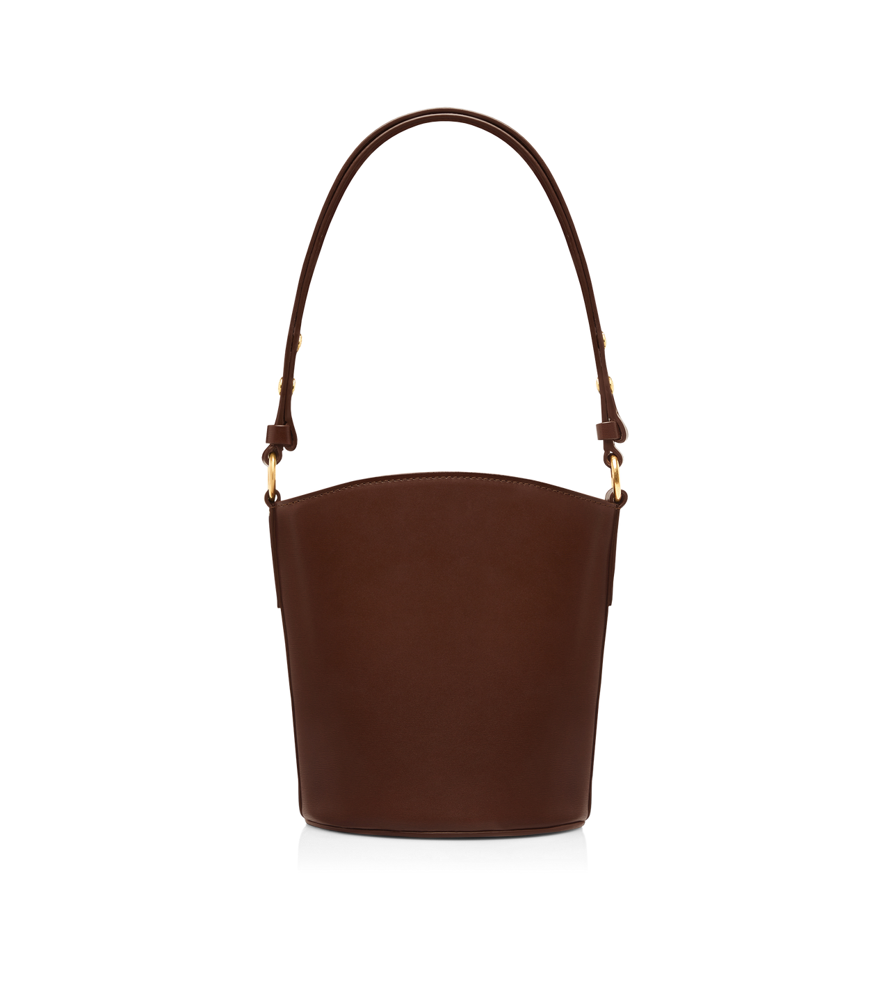 PALMELLATO-EFFECT LEATHER WHITNEY SMALL BUCKET BAG image number 2