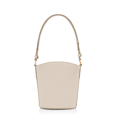 PALMELLATO-EFFECT LEATHER WHITNEY SMALL BUCKET BAG image number 2