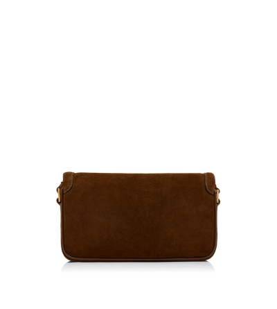 SUEDE WALLIS E/W SHOULDER BAG image number 2