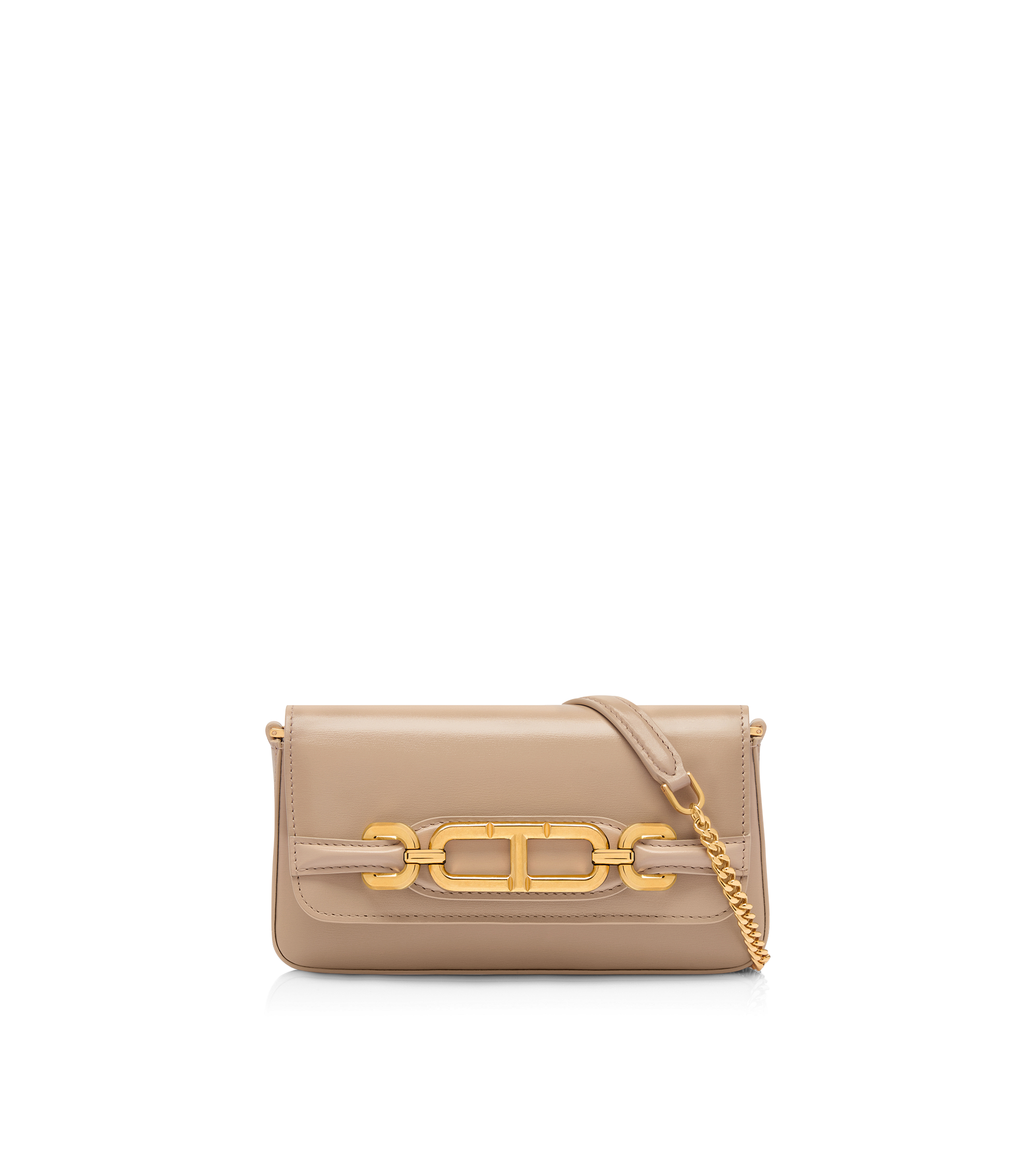 PALMELLATO-EFFECT LEATHER MINI BAG