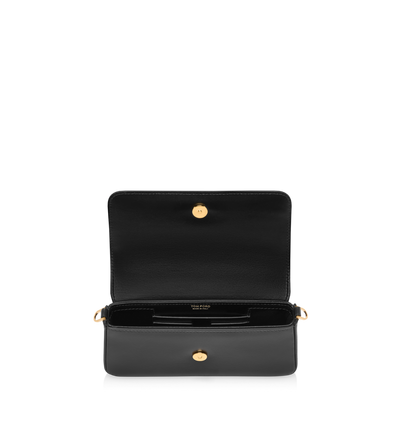 PALMELLATO-EFFECT LEATHER MINI BAG image number 3