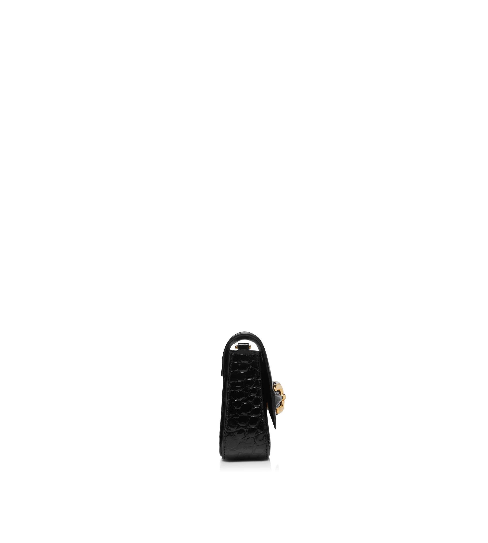 SHINY STAMPED CROCODILE LEATHER MINI BAG | Tom Ford Fashion