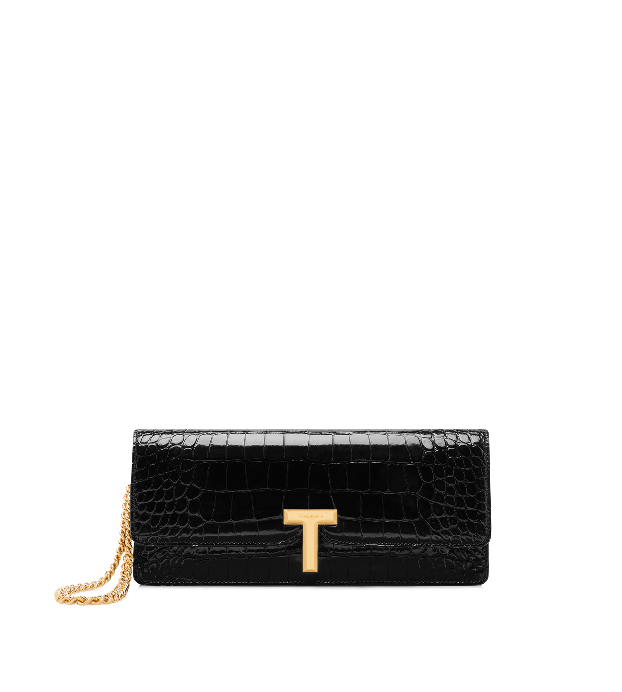 Crocodile clutch sale