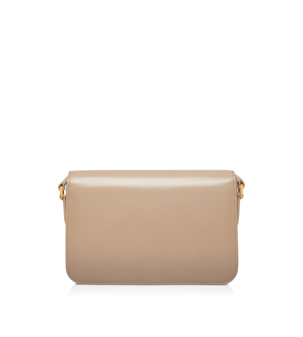 PALMELLATO-EFFECT LEATHER MEDIUM SHOULDER BAG image number 2