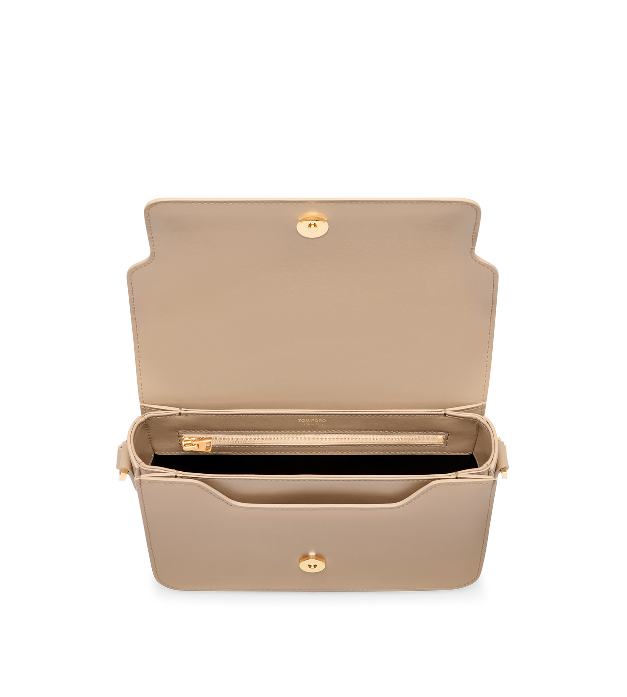 PALMELLATO-EFFECT LEATHER MEDIUM SHOULDER BAG image number 3