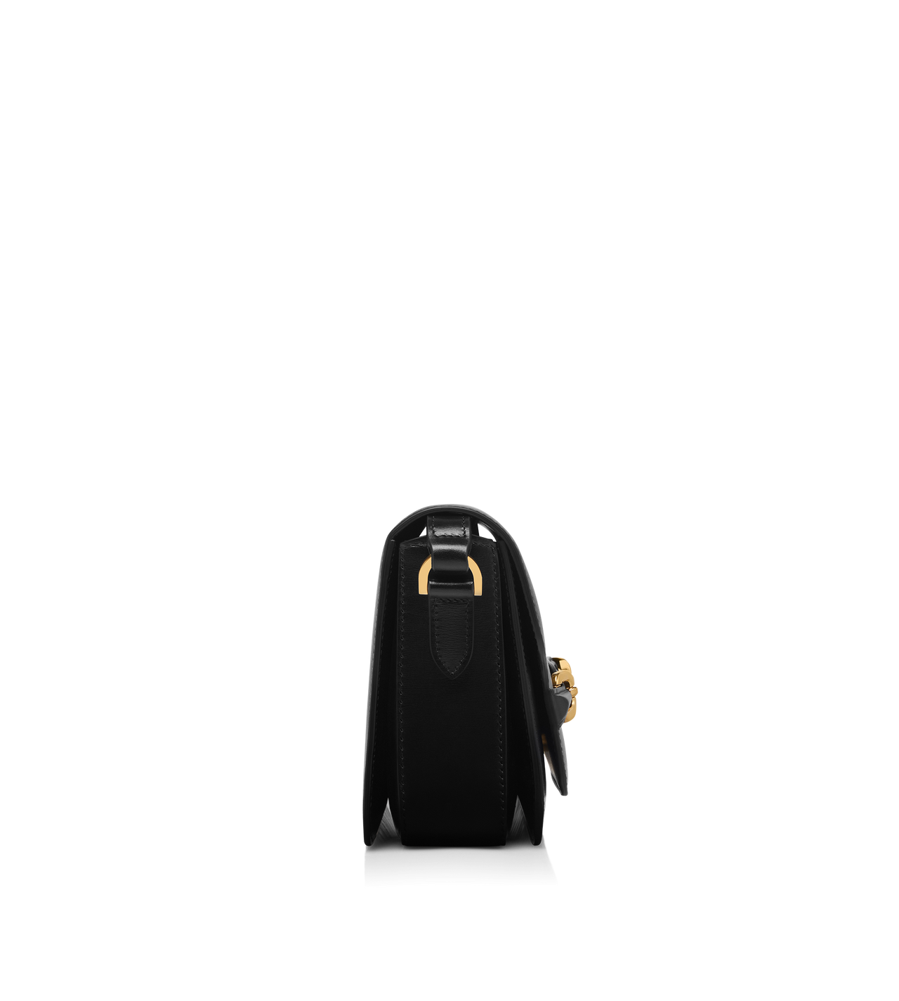 PALMELLATO-EFFECT LEATHER MEDIUM SHOULDER BAG image number 1