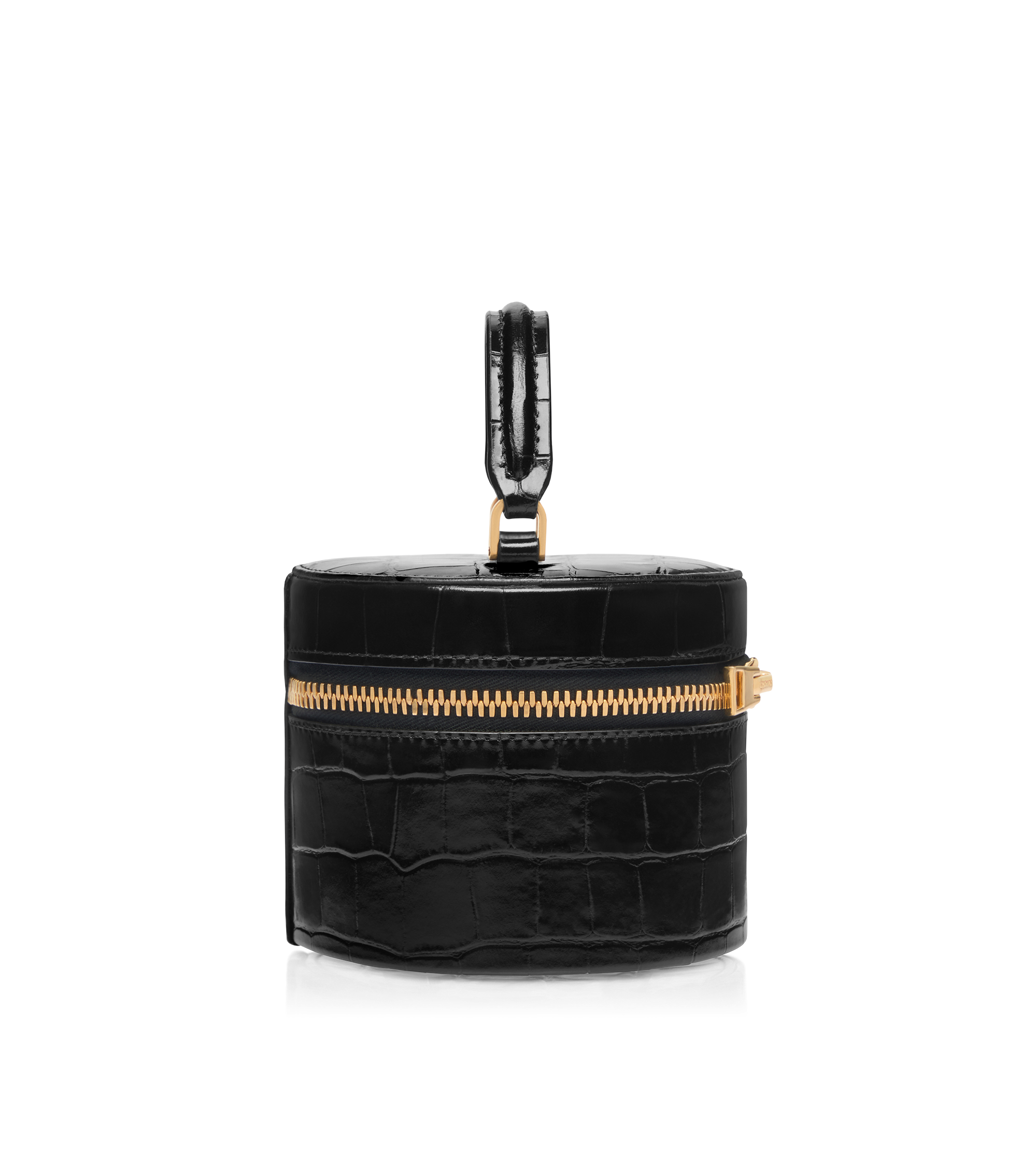 SHINY PRINTED CROCODILE LEATHER AUDREY MINI BAG