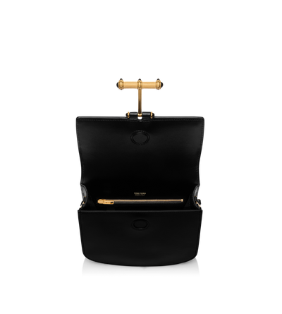 PALMELLATO-EFFECT LEATHER TARA MINI CROSSBODY image number 3