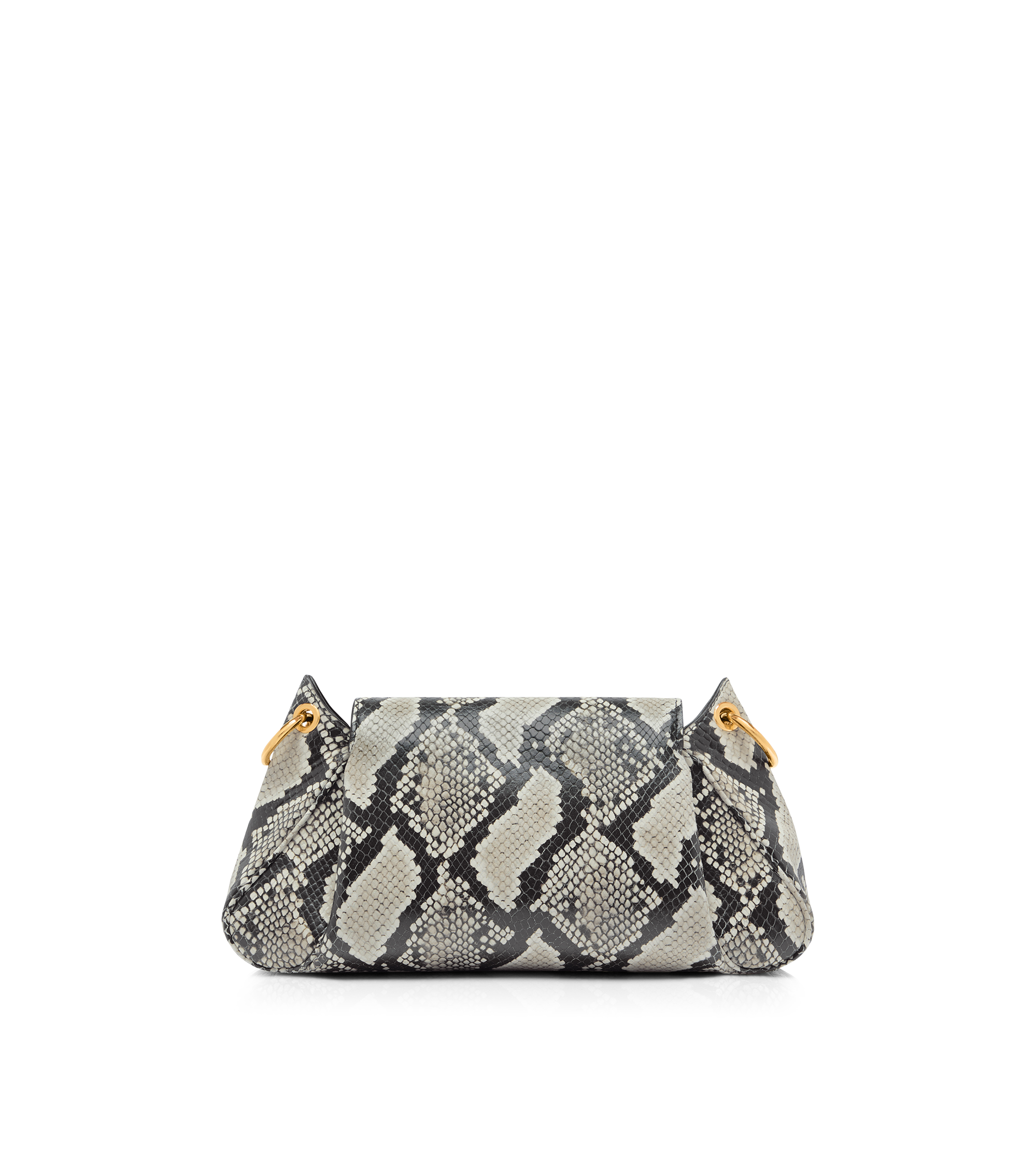PRINTED PYTHON TARA CHAIN SHOULDER BAG | Tom Ford Fashion