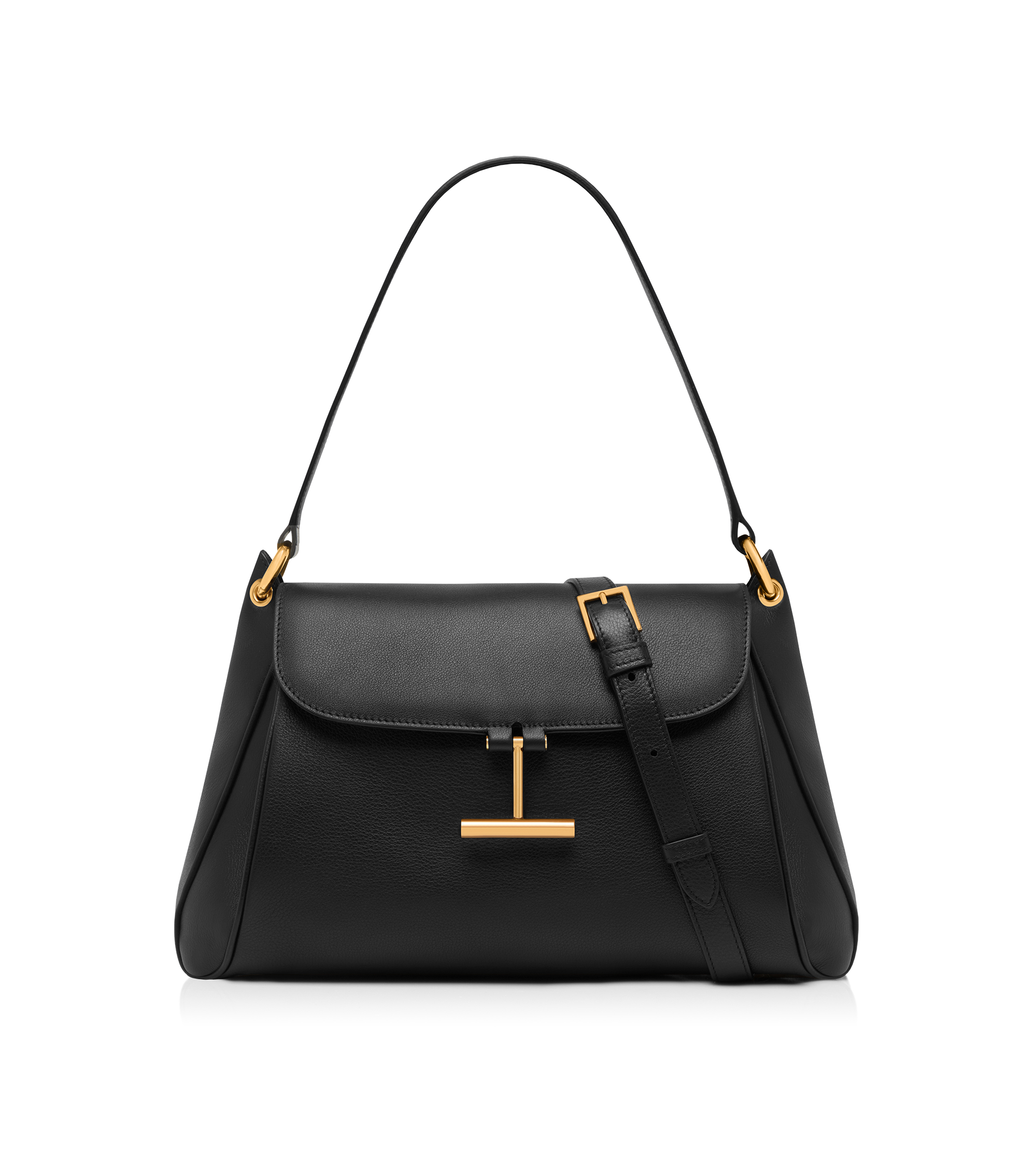 NATURAL GRAIN LEATHER TARA MEDIUM SHOULDER BAG | TOM FORD Fashion
