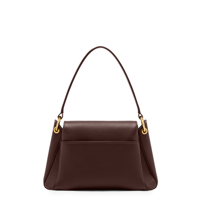 NATURAL GRAIN LEATHER TARA SMALL SHOULDER BAG image number 2