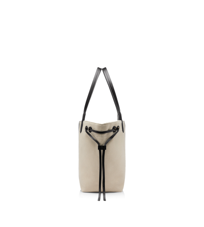 STRIPED JACQUARD LARGE TOTE image number 1