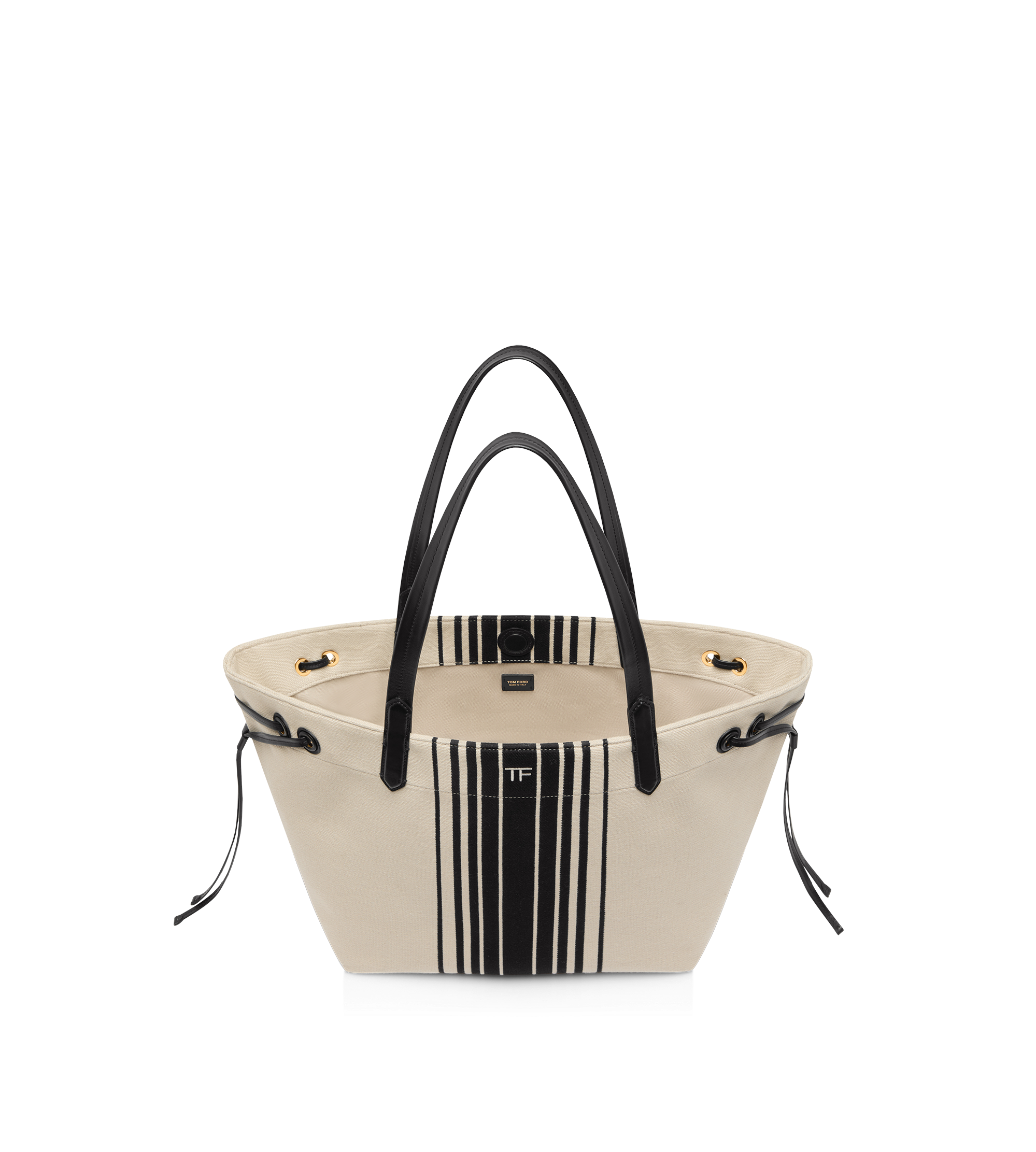 STRIPED JACQUARD LARGE TOTE | TOM FORD Fashion