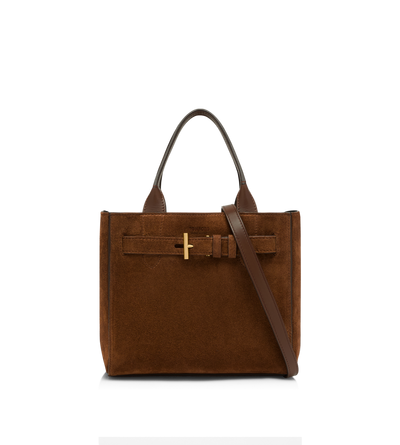 SUEDE LEATHER AUDREY SMALL TOTE image number 0