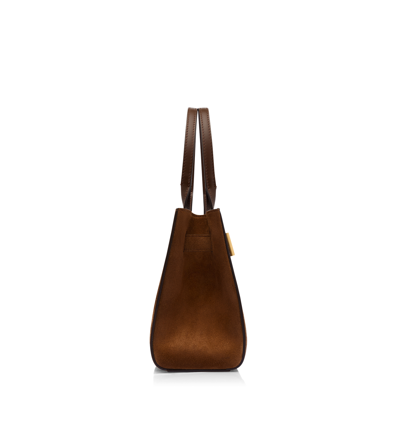 SUEDE LEATHER AUDREY SMALL TOTE image number 1