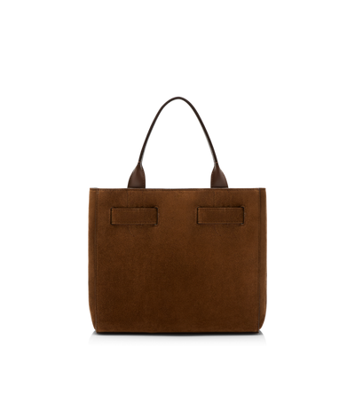 SUEDE LEATHER AUDREY SMALL TOTE image number 2