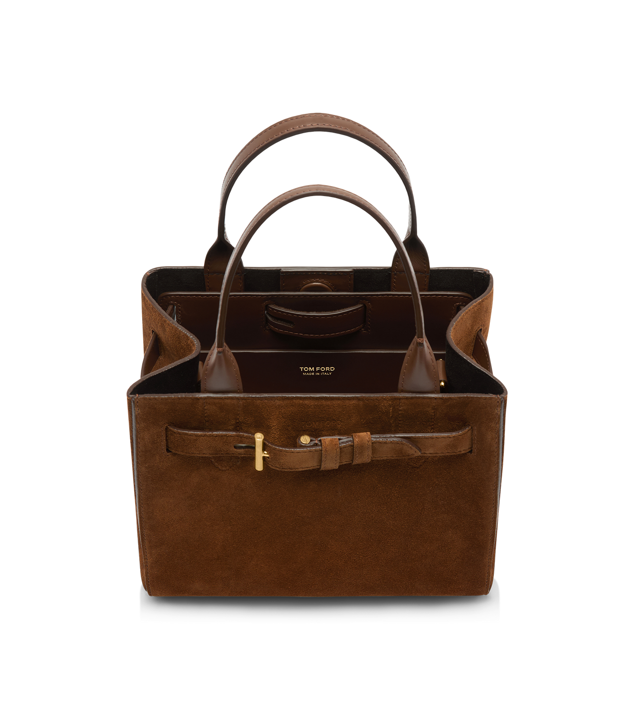 SUEDE LEATHER AUDREY SMALL TOTE image number 3