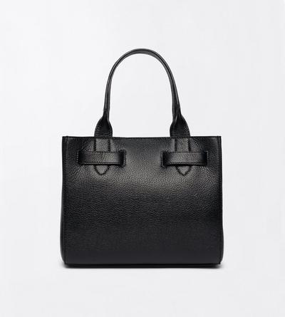 TOM FORD LEATHER BLACK GRAIN LEATHER AUDREY SMALL TOTE
