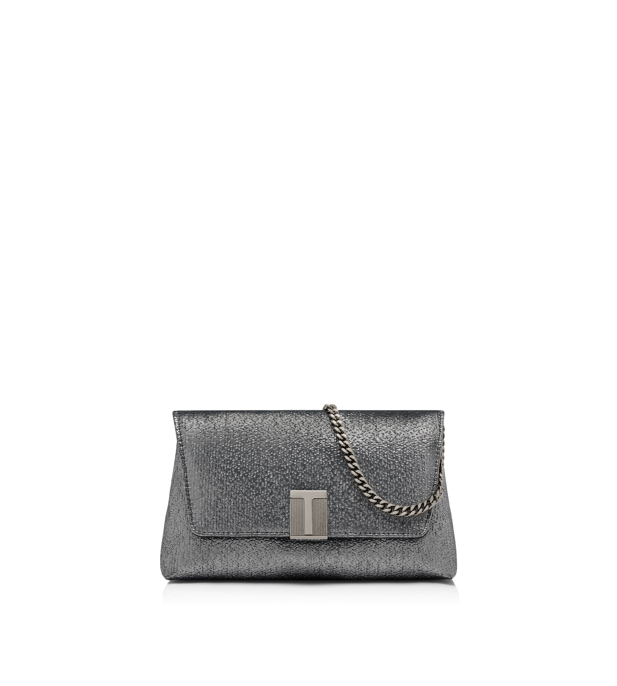 HAMMERED-EFFECT FABRIC NOBILE MINI BAG
