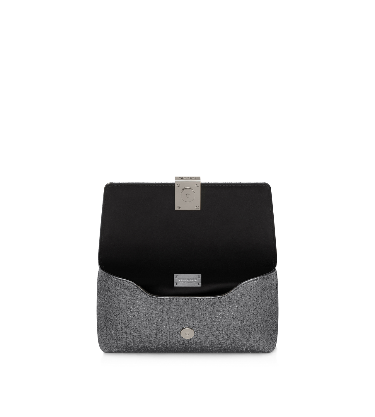 HAMMERED-EFFECT FABRIC NOBILE MINI BAG image number 3