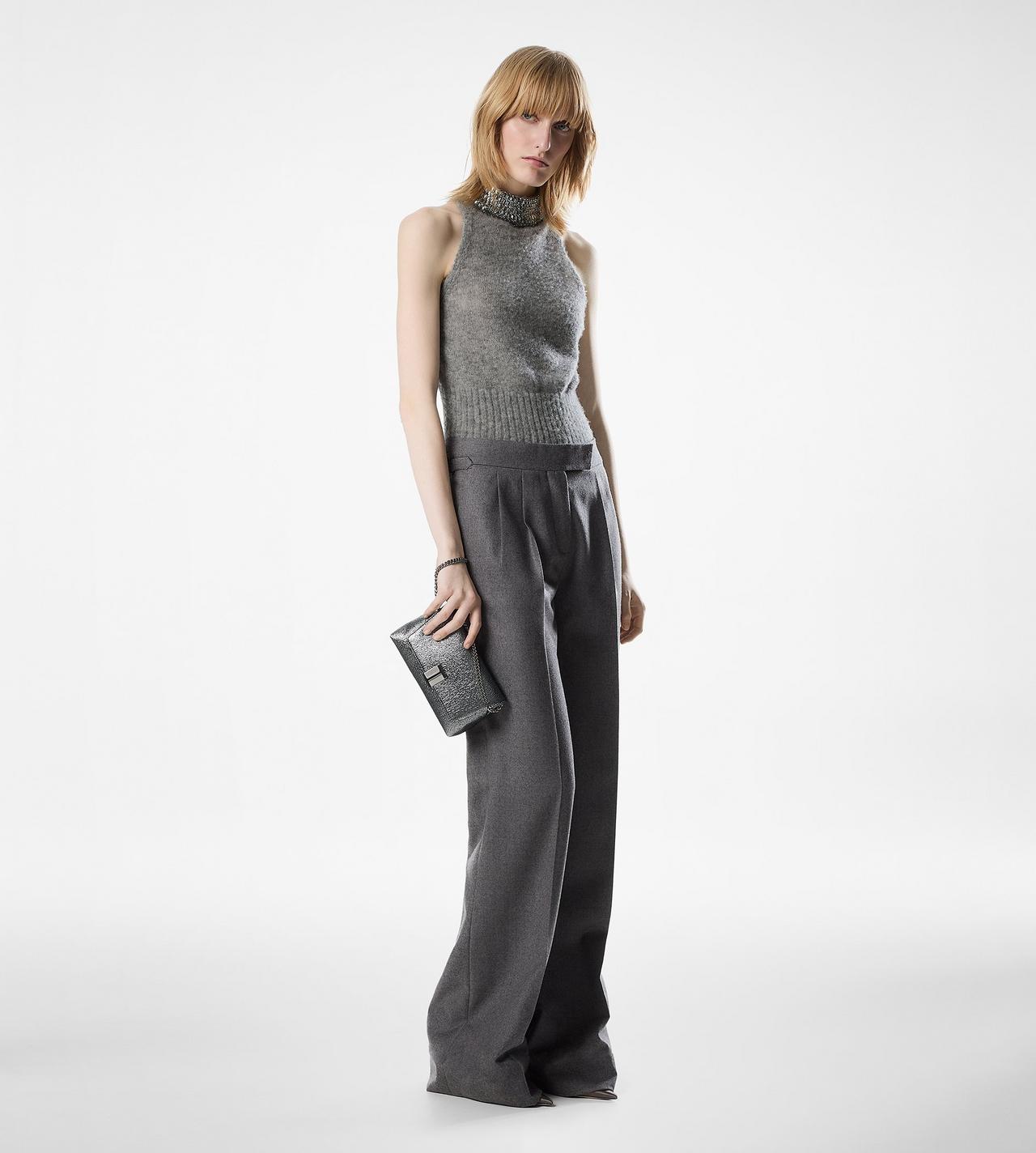 HAMMERED-EFFECT FABRIC NOBILE MINI BAG image number 4