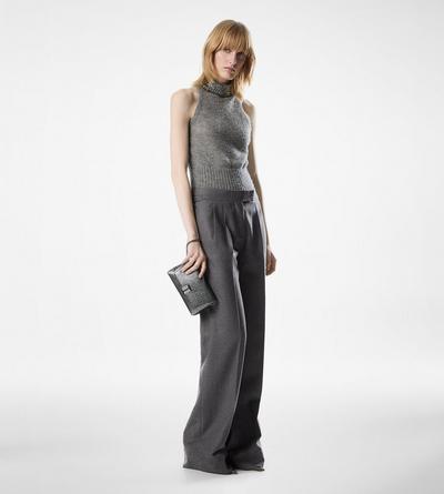 HAMMERED-EFFECT FABRIC NOBILE MINI BAG image number 4