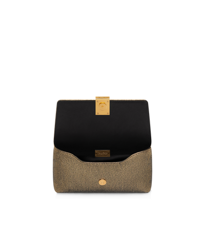 HAMMERED-EFFECT FABRIC NOBILE MINI BAG image number 3