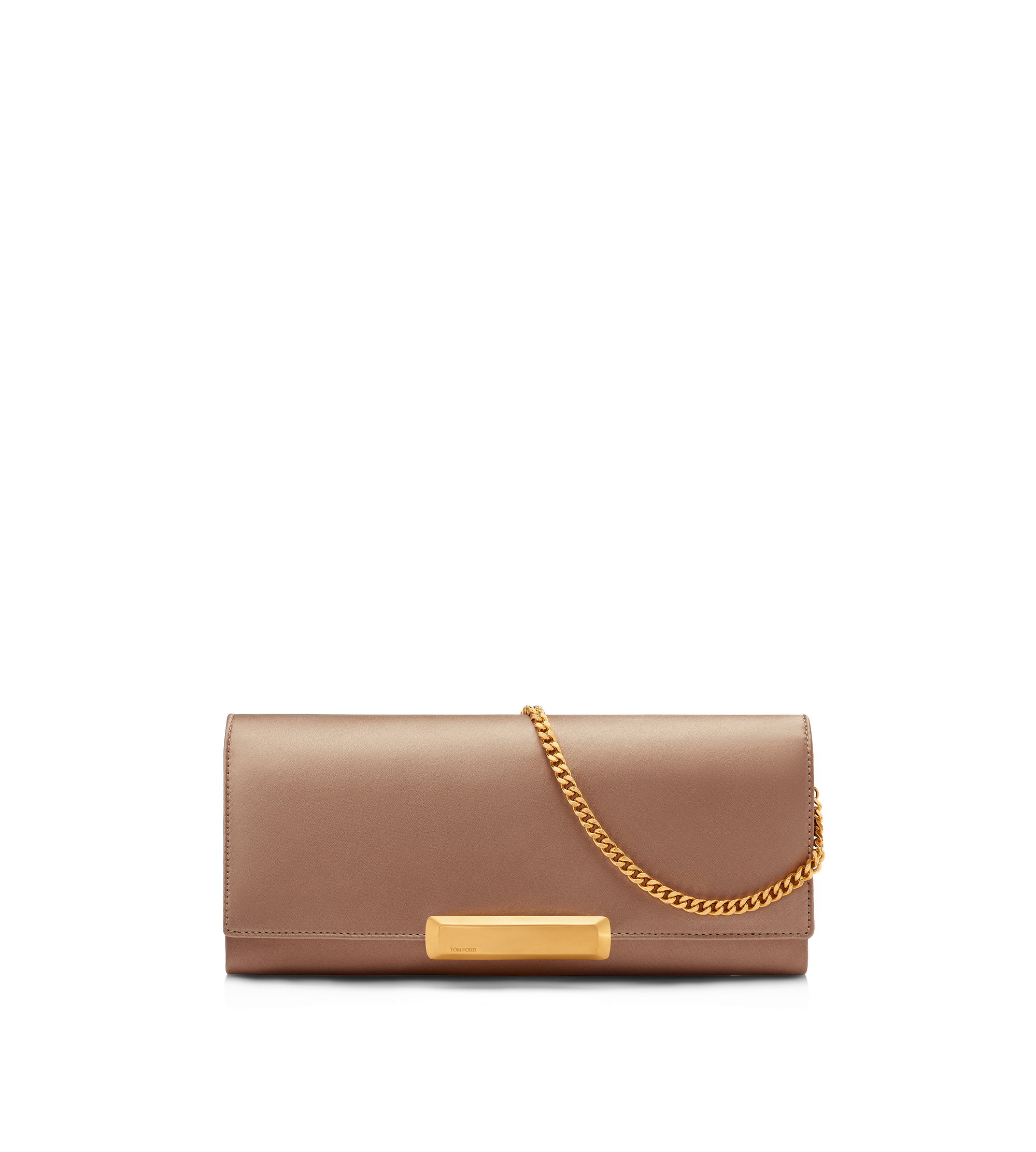 SATIN BAR CLUTCH
