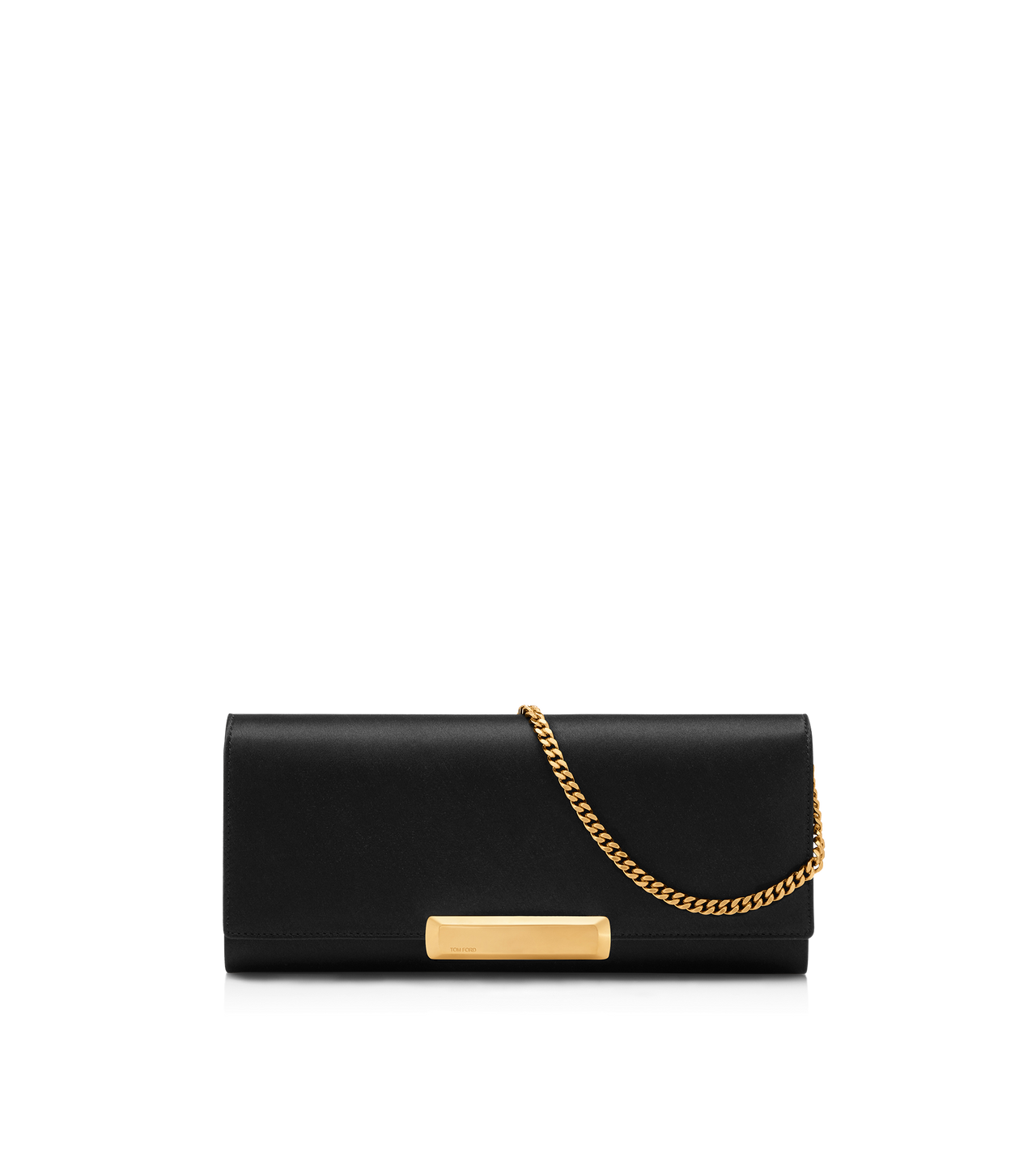 SATIN BAR CLUTCH image number 0
