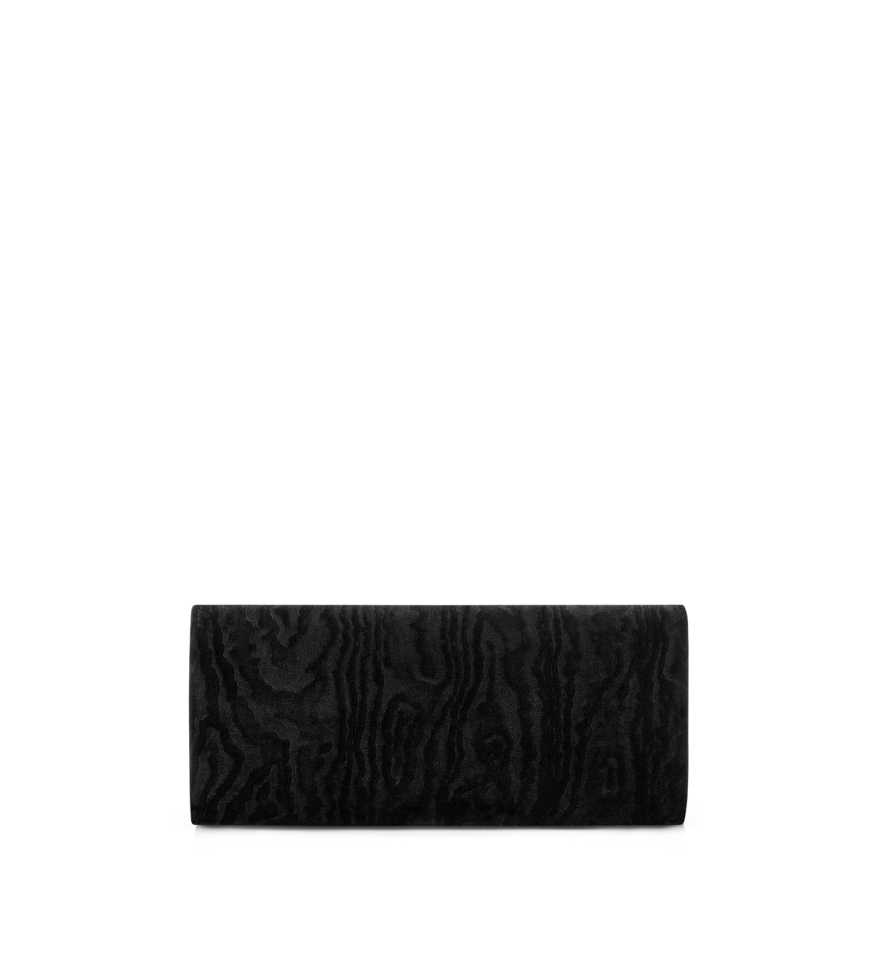 MOIRE VELVET BAR CLUTCH image number 2