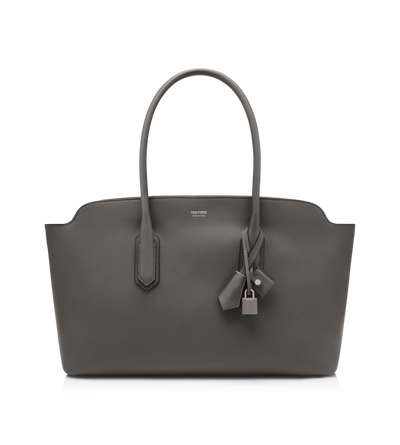 NATURAL GRAIN LEATHER ALEXANDER LARGE SHOULDER BAG image number 0