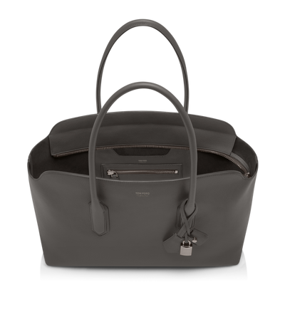 NATURAL GRAIN LEATHER ALEXANDER LARGE SHOULDER BAG image number 3