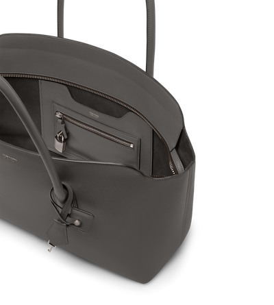 NATURAL GRAIN LEATHER ALEXANDER LARGE SHOULDER BAG image number 4