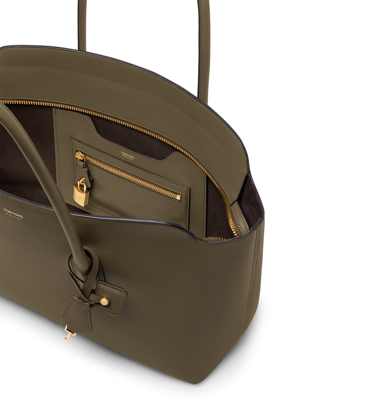 NATURAL GRAIN LEATHER ALEXANDER LARGE SHOULDER BAG image number 4