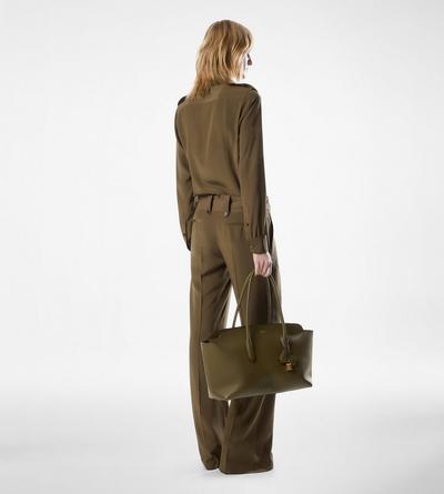 NATURAL GRAIN LEATHER ALEXANDER LARGE SHOULDER BAG image number 6