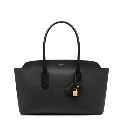 NATURAL GRAIN LEATHER ALEXANDER LARGE SHOULDER BAG image number 0
