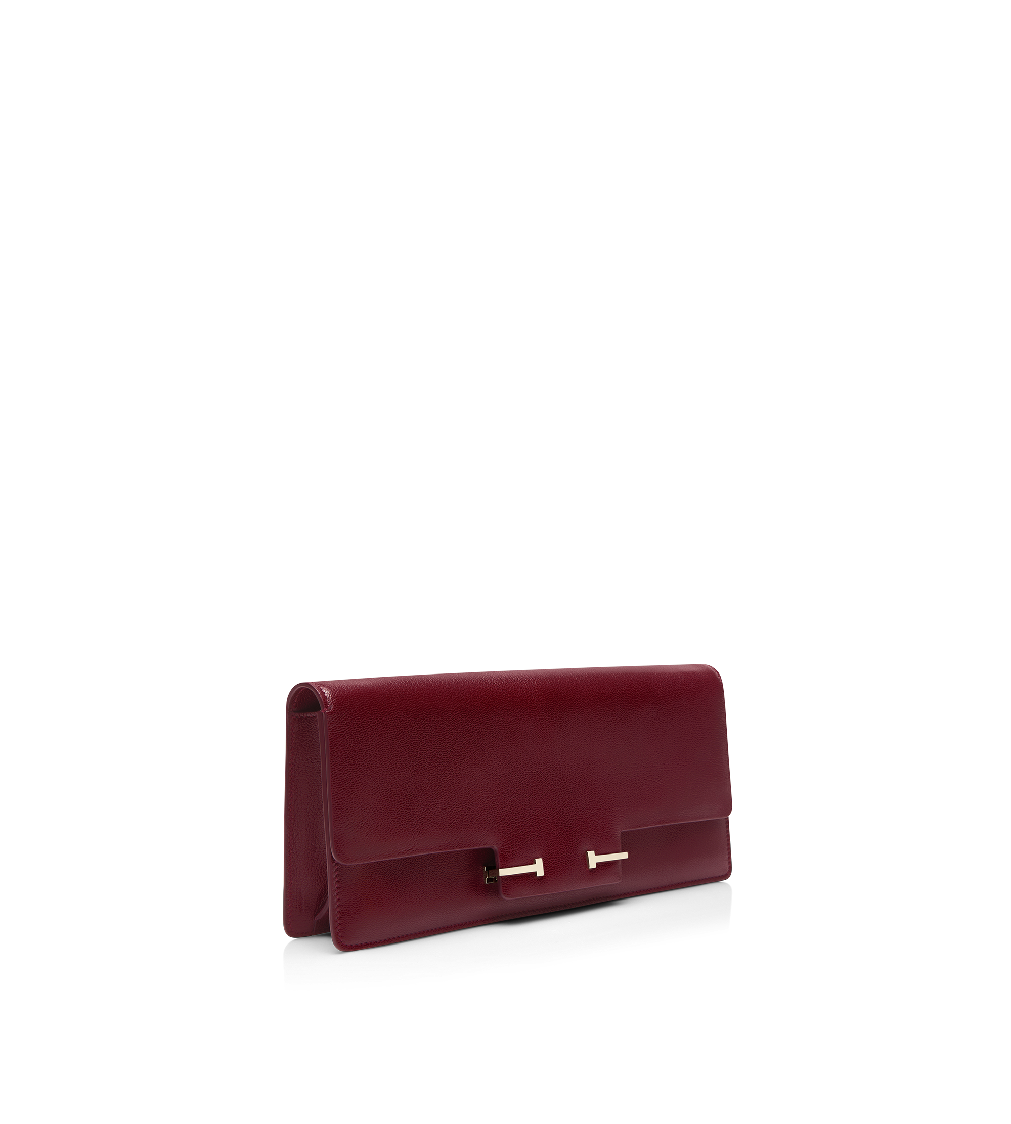 SUPPLE GRAIN LEATHER AUBE E/W SHOULDER BAG