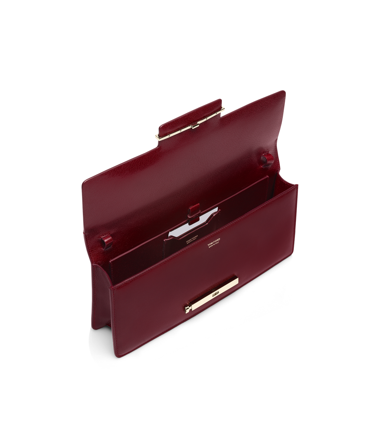 SUPPLE GRAIN LEATHER AUBE E/W SHOULDER BAG image number 3