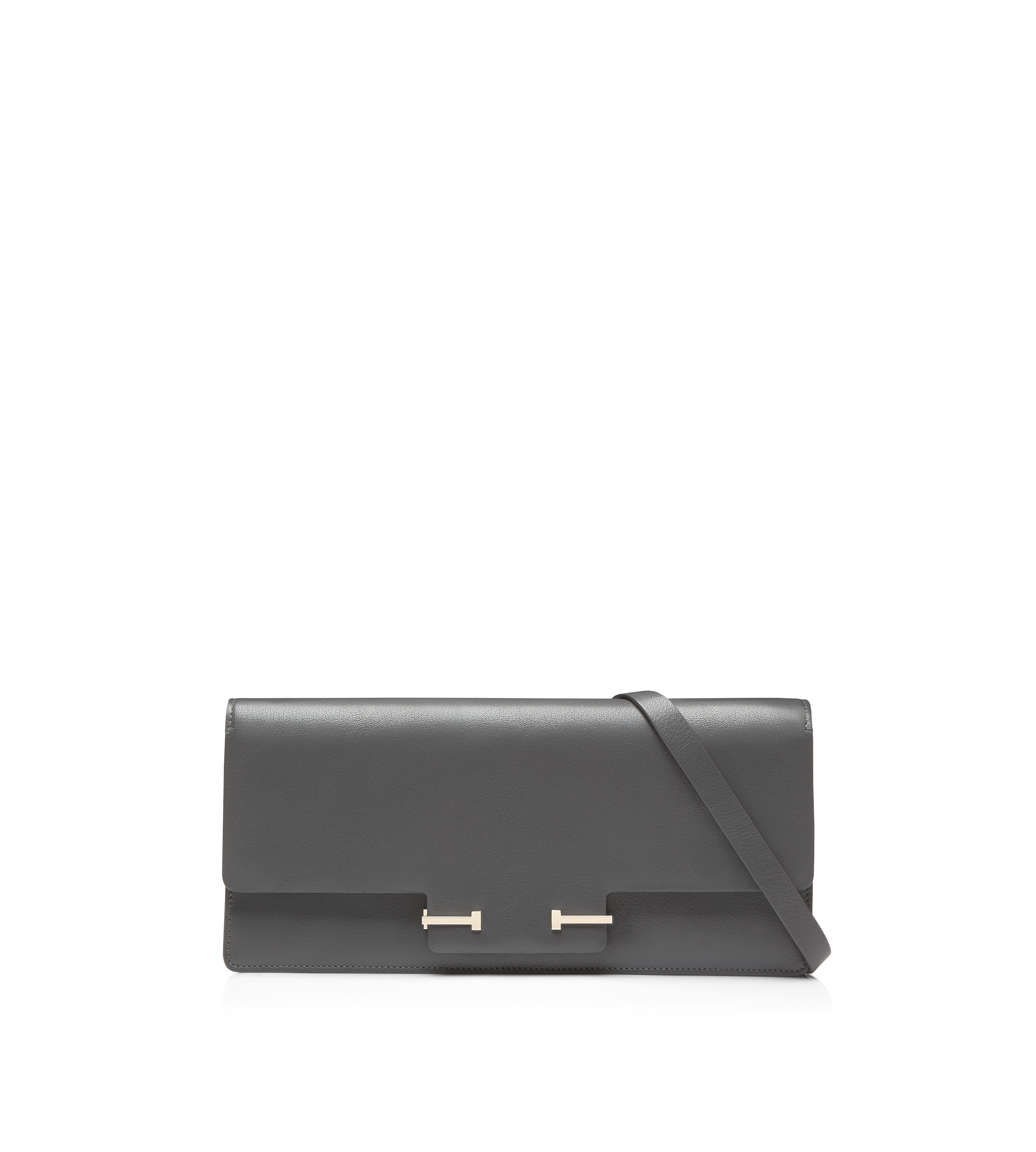 SUPPLE GRAIN LEATHER AUBE E/W SHOULDER BAG