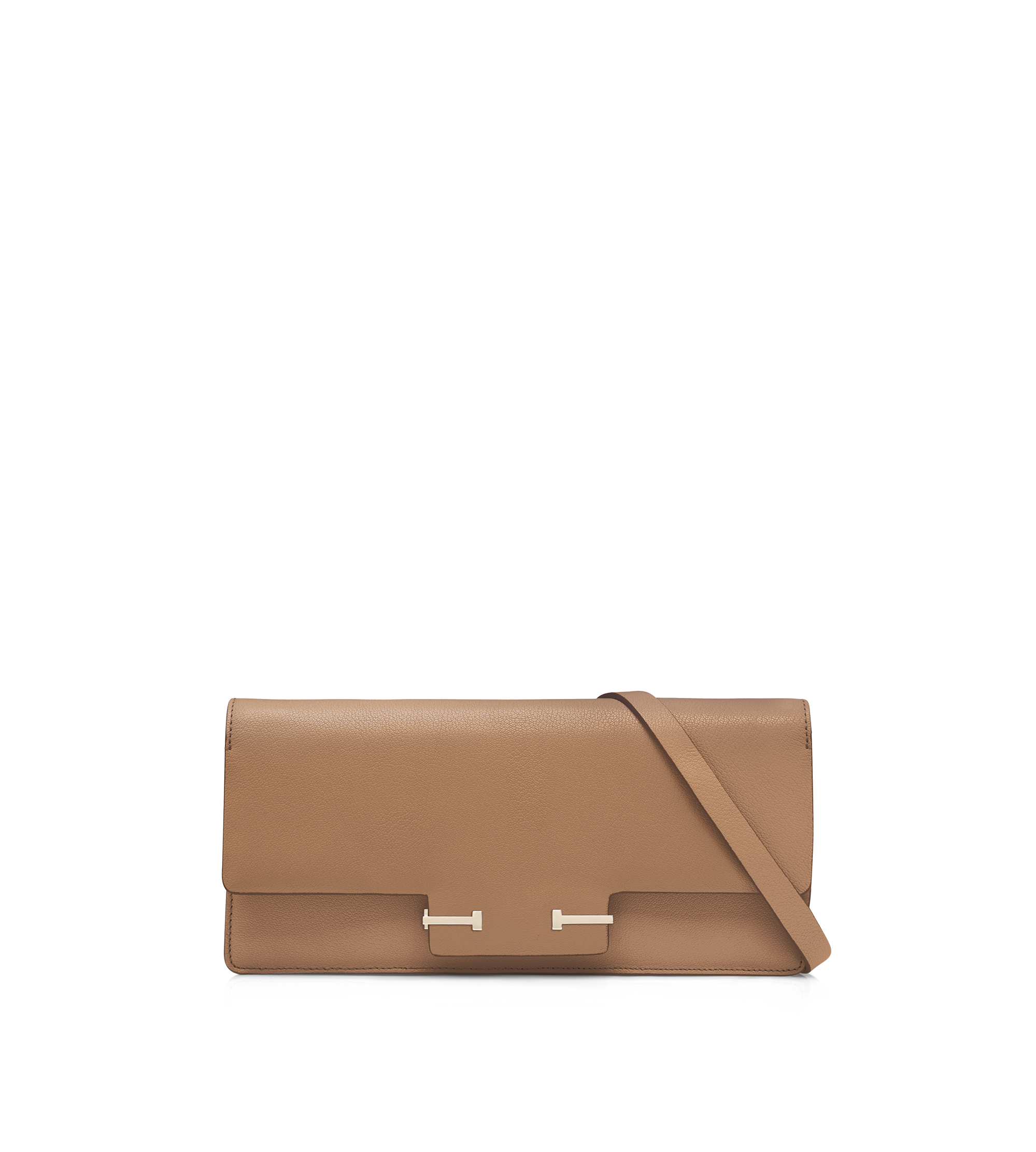 SUPPLE GRAIN LEATHER AUBE E/W SHOULDER BAG