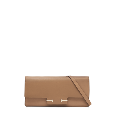 SUPPLE GRAIN LEATHER AUBE E/W SHOULDER BAG image number 0