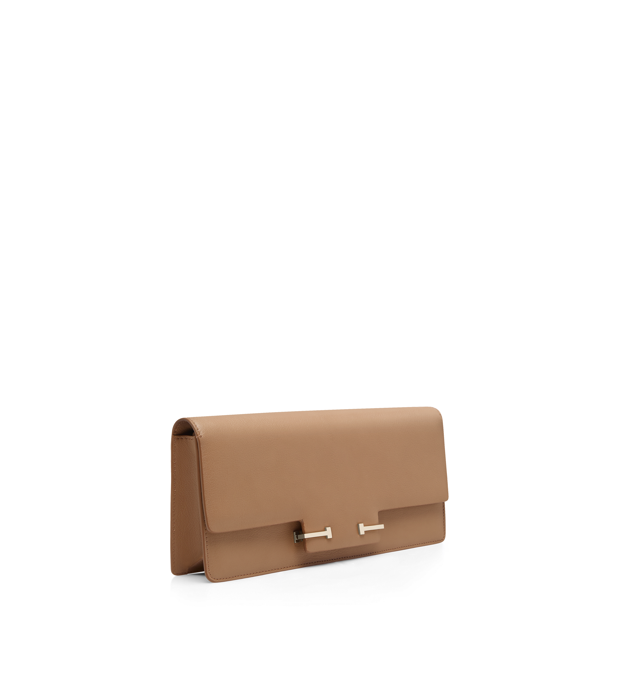 SUPPLE GRAIN LEATHER AUBE E/W SHOULDER BAG