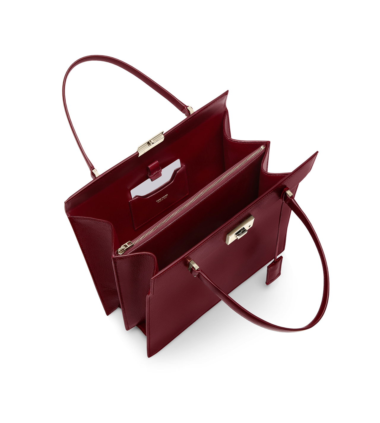 SUPPLE GRAIN LEATHER JEAN TOP HANDLE image number 3