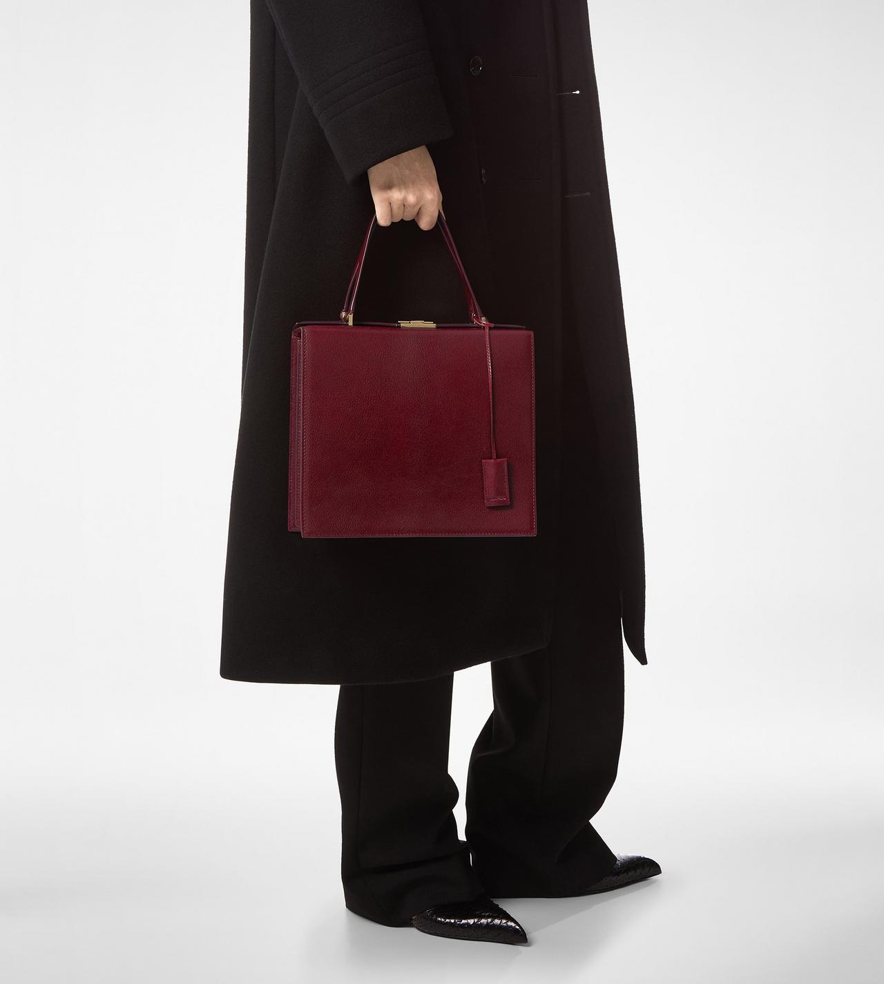 SUPPLE GRAIN LEATHER JEAN TOP HANDLE image number 5