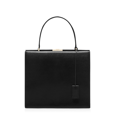 SUPPLE GRAIN LEATHER JEAN TOP HANDLE