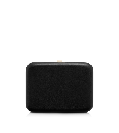 SUPPLE GRAIN LEATHER MINAUDIERE image number 0
