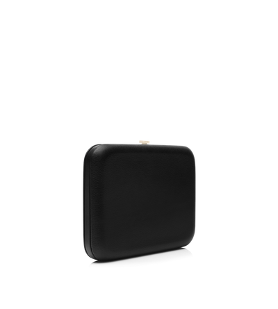 SUPPLE GRAIN LEATHER MINAUDIERE image number 1