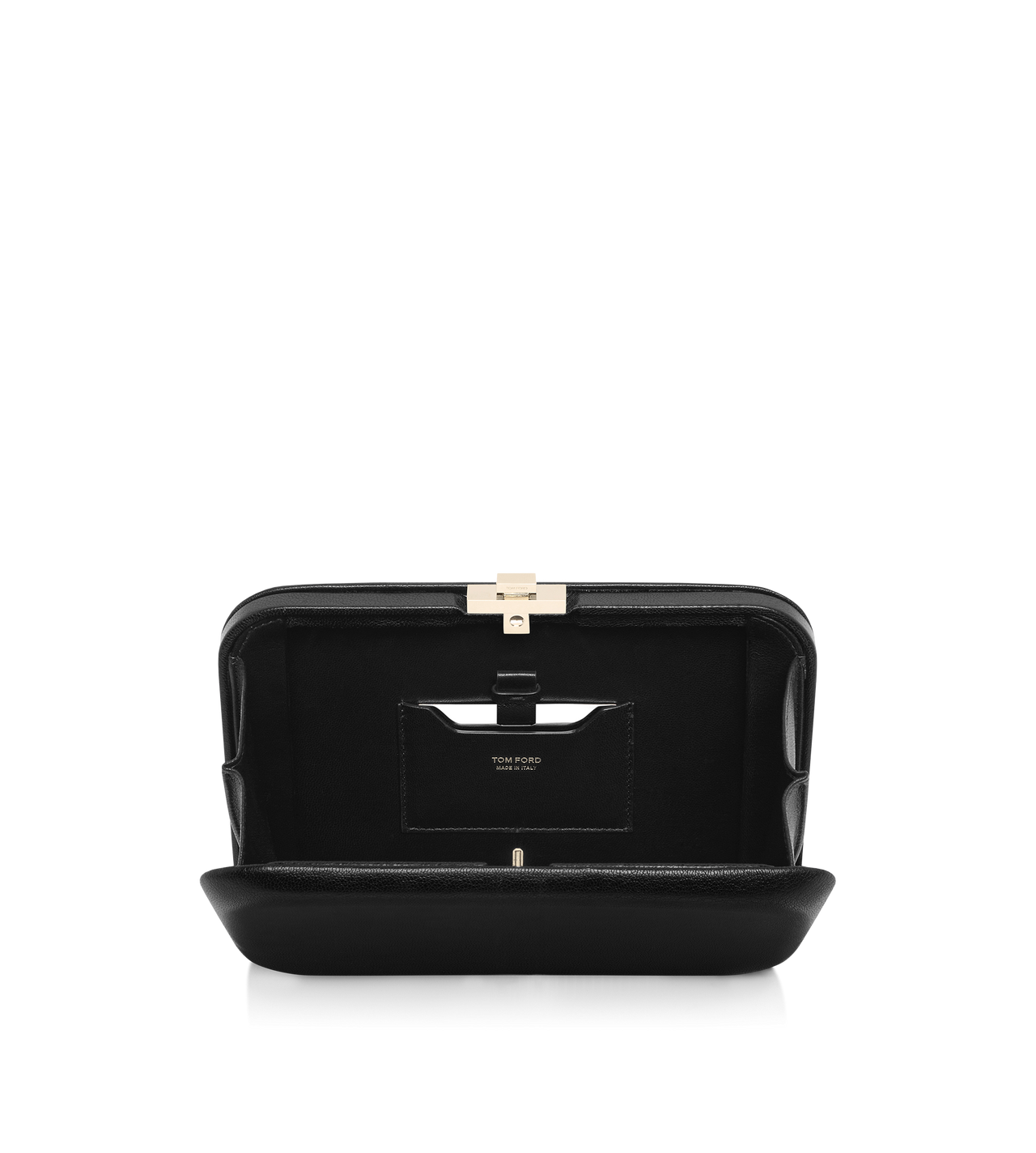 SUPPLE GRAIN LEATHER MINAUDIERE image number 3