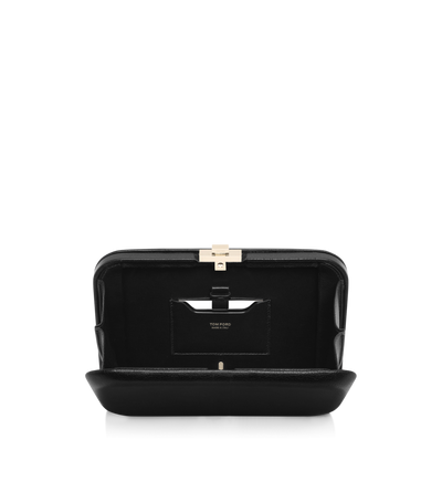 SUPPLE GRAIN LEATHER MINAUDIERE image number 3
