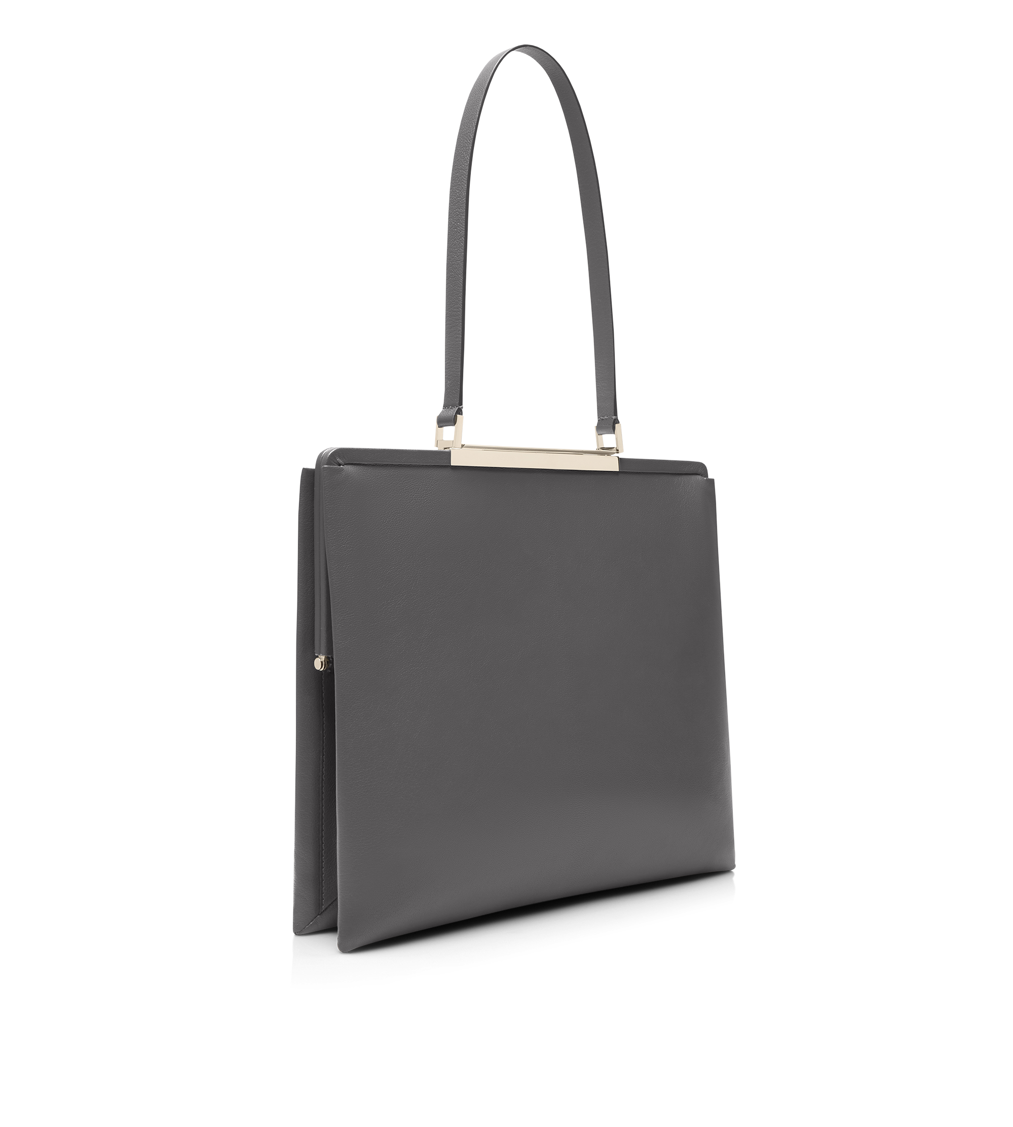 SUPPLE GRAIN LEATHER PATRICK SHOULDER BAG